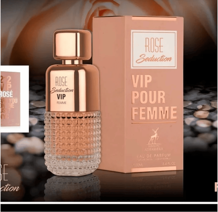 香水(女性用) ALHAMBRA ROSE Seduction vip pour femme ALHAMBRA ROSE Seduction vip pour femme Eau de Parfum Rose